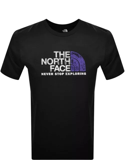 The North Face Rust 2 T Shirt In Black