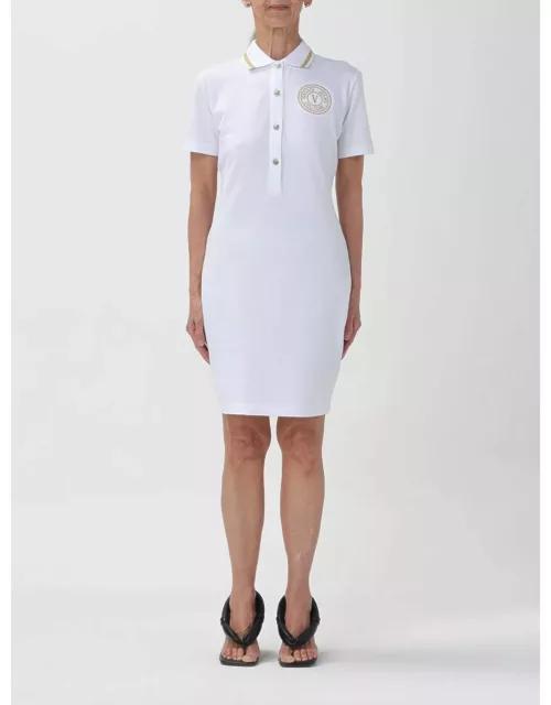 Dress VERSACE JEANS COUTURE Woman colour White