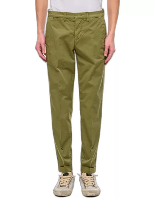 Fay Classic Capri Pants Green