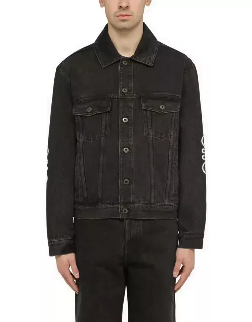 Anagram black denim jacket