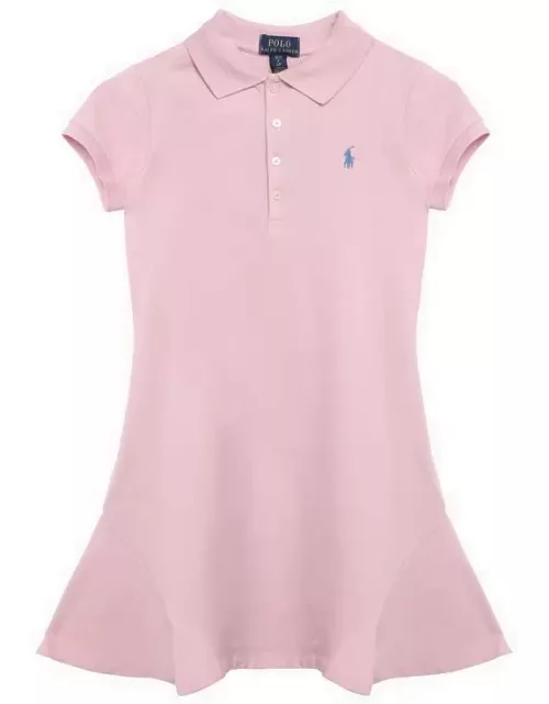 Pink cotton dres