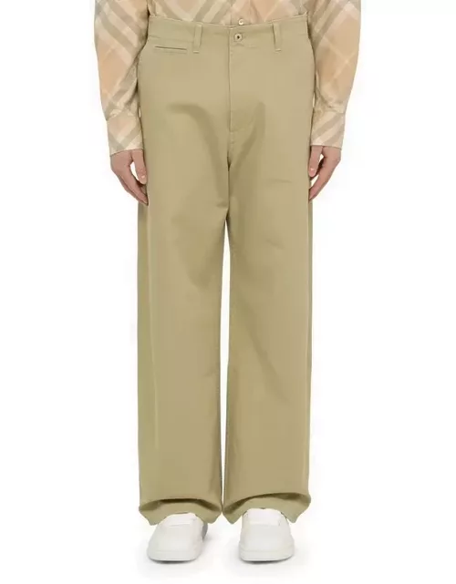 Straight hunter cotton trouser