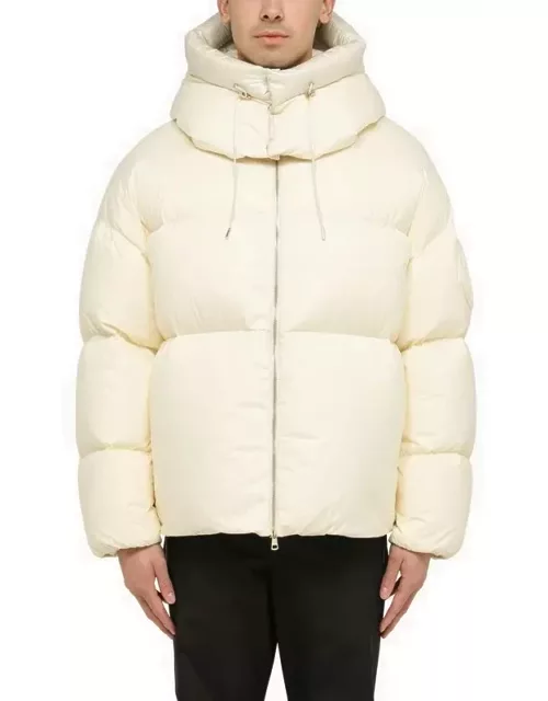 Antila white matt nylon down jacket