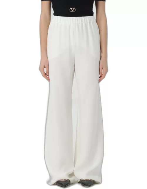 Pants VALENTINO Woman color Ivory