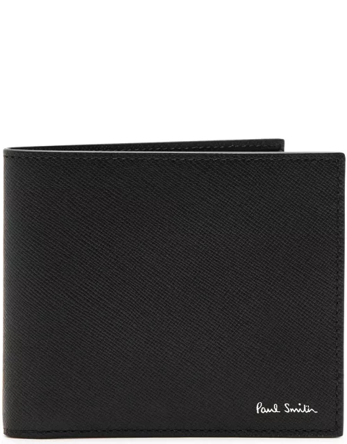 Paul Smith Logo Leather Wallet - Black