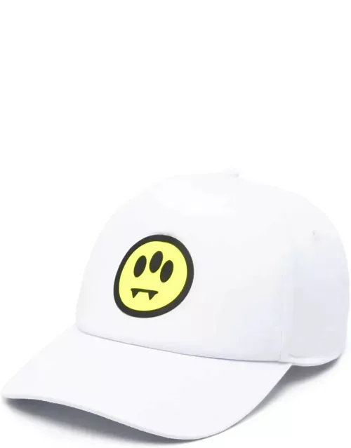 Barrow White Baseball Hat With Logo