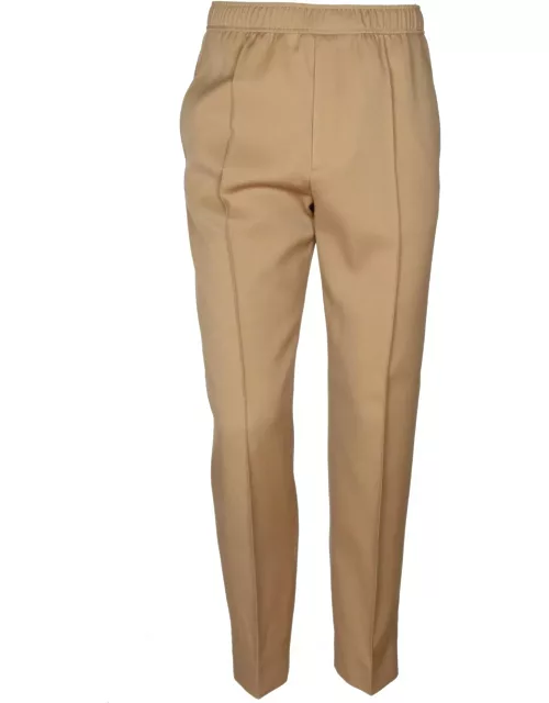 Lanvin Wool Pants With Drawstring Desert Color