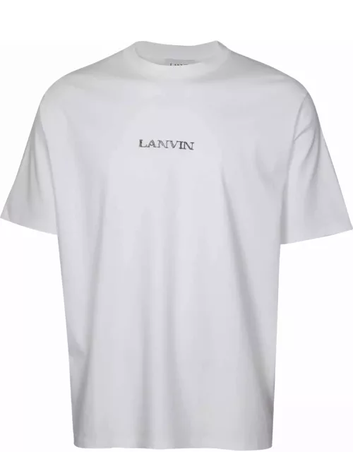 Lanvin Cotton T-shirt With Logo