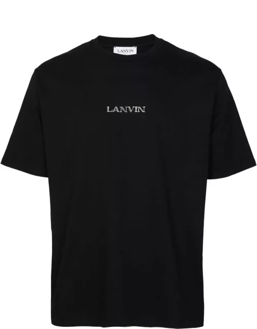 Lanvin Cotton T-shirt With Logo