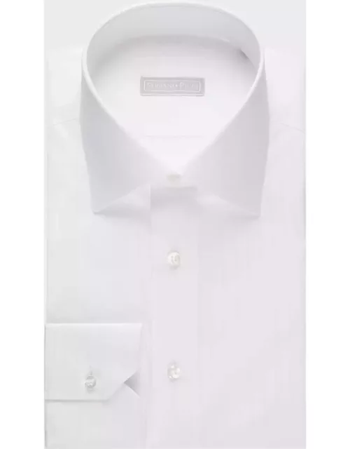 Men's Cotton Tonal Stripe Dress Shirt