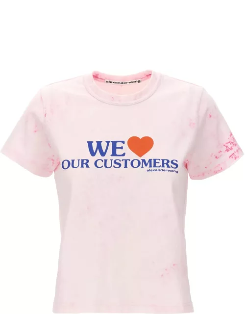 Alexander Wang we Love Our Customers T-shirt