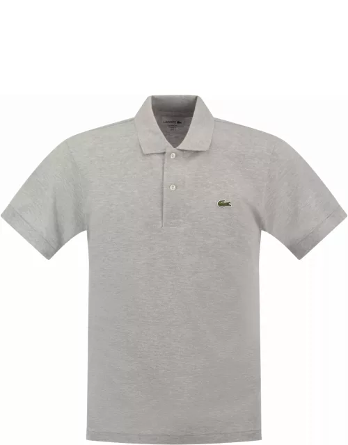 Lacoste Short-sleeved Mélange Polo Shirt