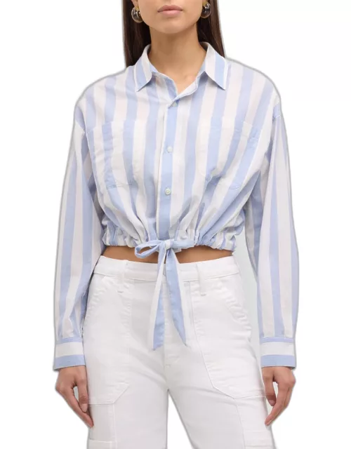 The Tied Up In Knots Striped Shirt