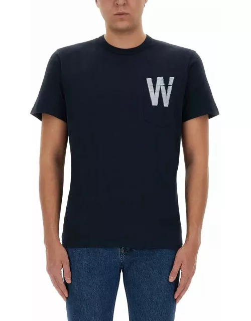 T-shirt With Logo Woolrich