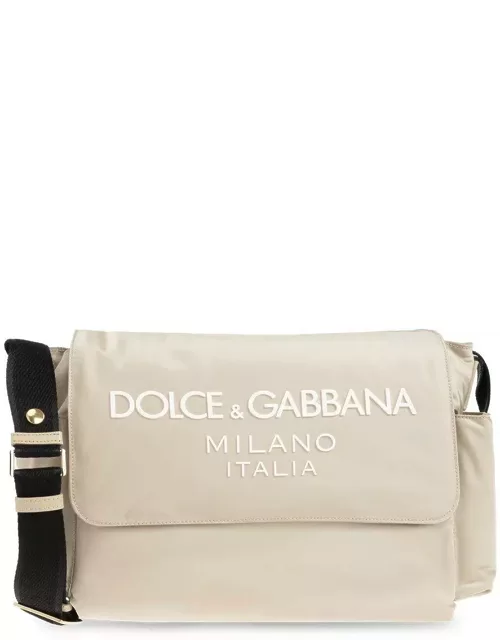 Dolce & Gabbana Logo-lettering Padded Changing Bag