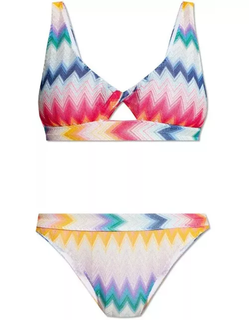 Missoni Zigzag Printed Bikini Set