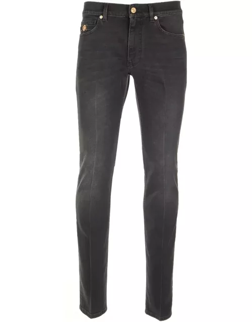 Versace Stretch Denim Slim Fit Jean