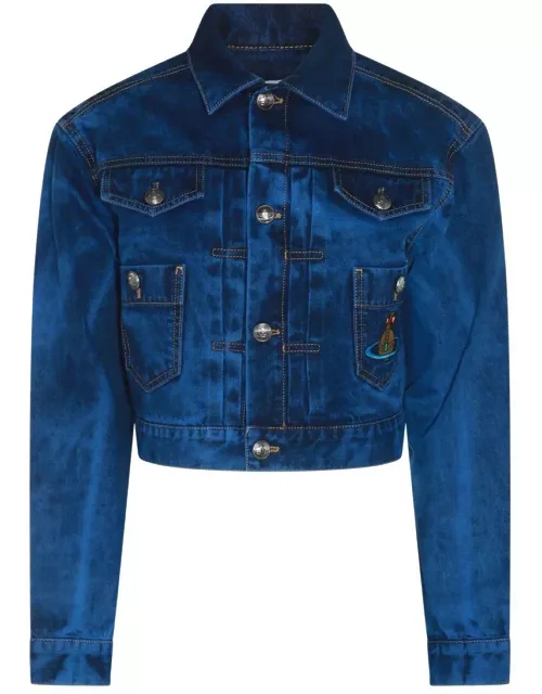 Vivienne Westwood Cropped Denim Jacket