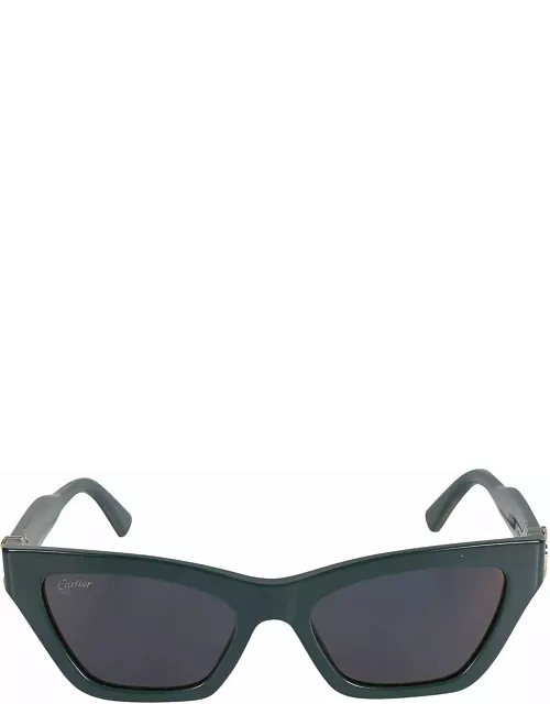 Cartier Eyewear Signature Cat-eye Sunglasse