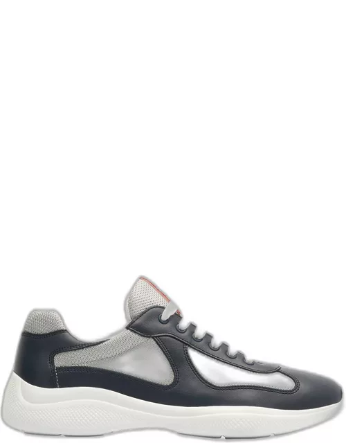 Men's Americas Cup Leather Trainer Sneaker