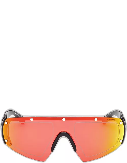 Men's Cycliste Plastic Shield Sunglasse