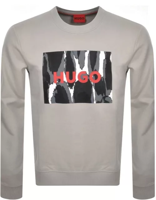 HUGO Duragol Sweatshirt Grey