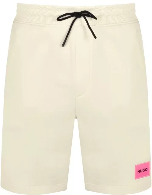 HUGO Diz222 Shorts Off White