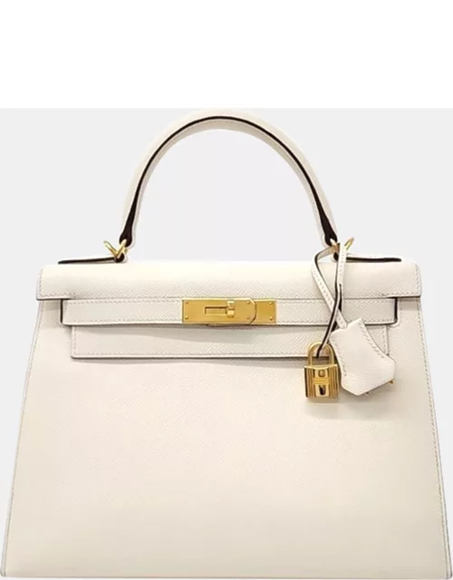 Hermes Outstitch Kelly 28 Bag