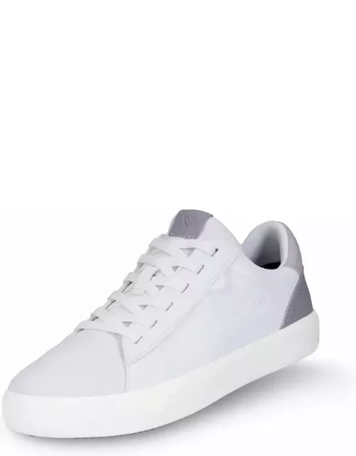 Vessi - Men's Soho Sneaker - White/Quartzite - White/Quartzite