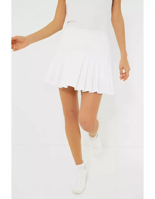 White 15 Inch Williams Tennis Skirt