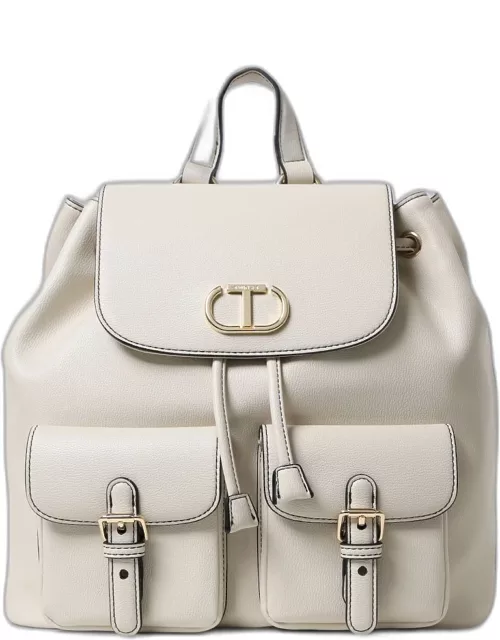 Backpack TWINSET Woman color White