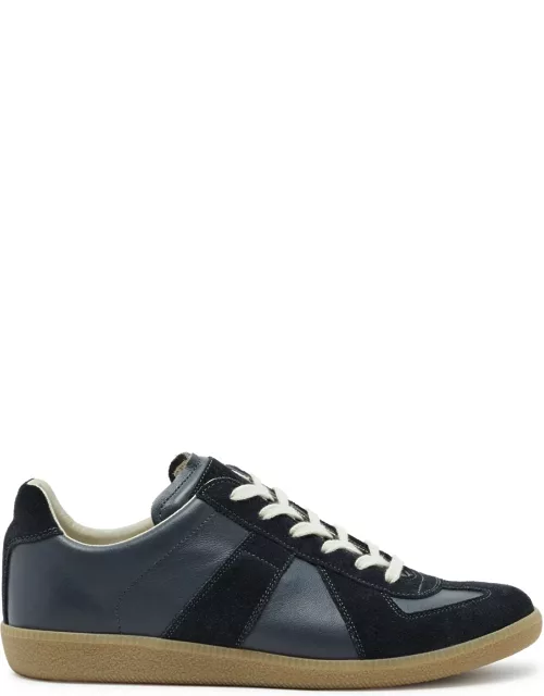 Maison Margiela Replica Leather Sneakers - Blue - 40 (IT40 / UK6)