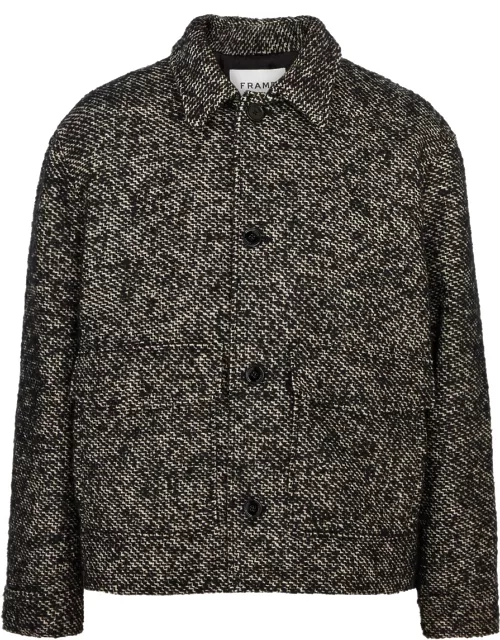 Frame Tweed Jacket - Black