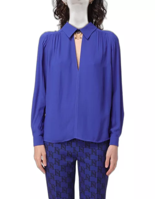 Shirt ELISABETTA FRANCHI Woman color Indigo