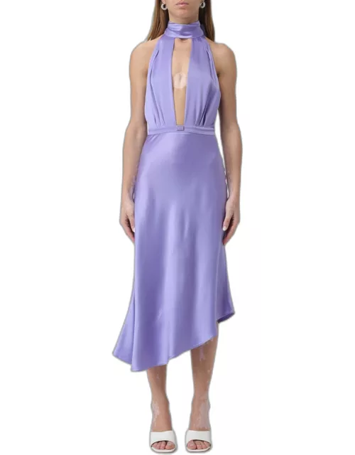 Dress ELISABETTA FRANCHI Woman colour Violet