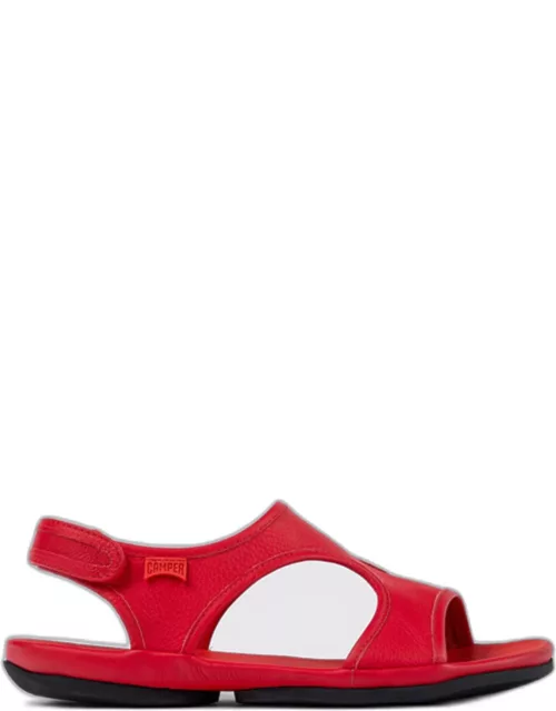 Flat Sandals CAMPER Woman colour Red