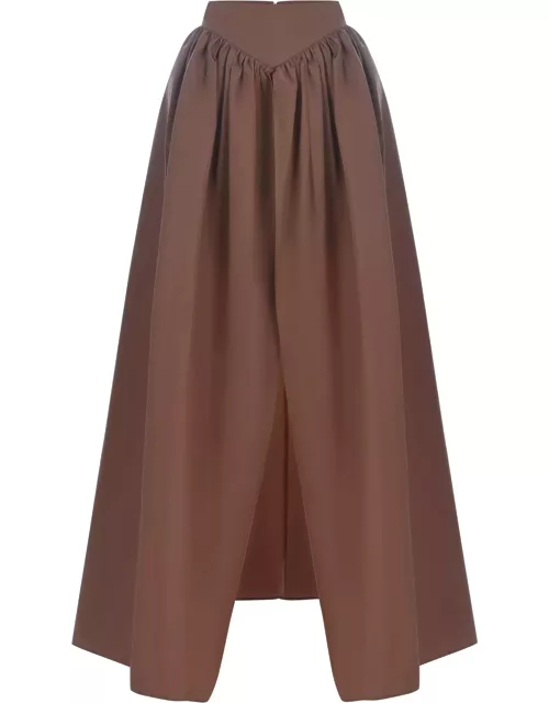 Pinko Long Skirt Made Of Taffeta