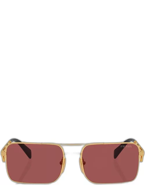 Prada Eyewear Rectangle Frame Sunglasses Sunglasse