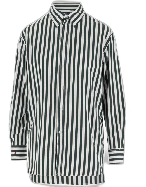 Ralph Lauren Cotton Shirt With Striped Pattern