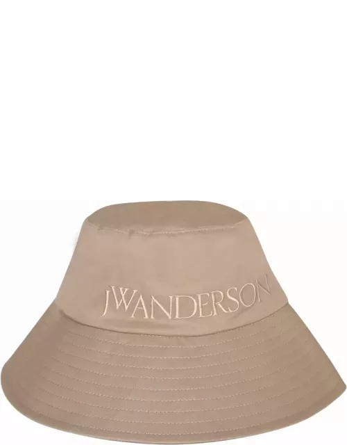 J.W. Anderson Logo Shade Beige Hat