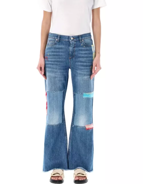 Marni Mohair Patches Jean