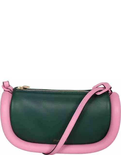 J.W. Anderson Bumper-12 Green/pink Bag