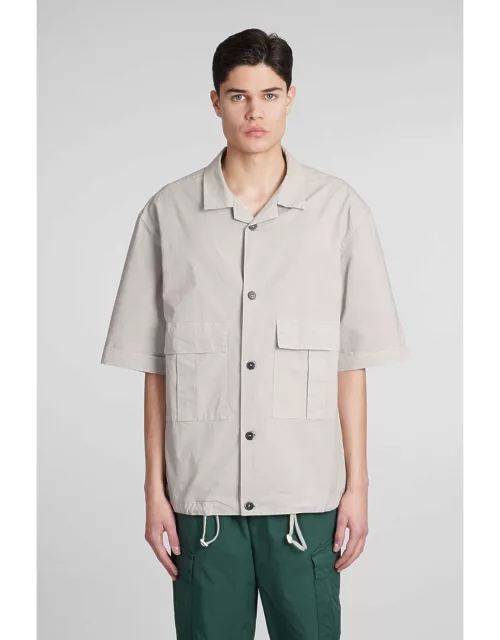 Barena Ventura Shirt In Beige Cotton