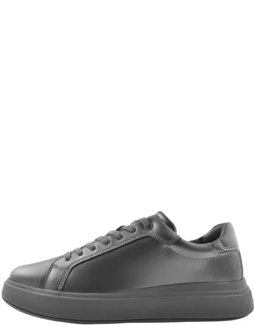 Calvin Klein Low Top Lace Up Trainers Grey