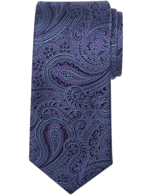 JoS. A. Bank Men's Reserve Collection Intricate Paisley Tie, Purple, One