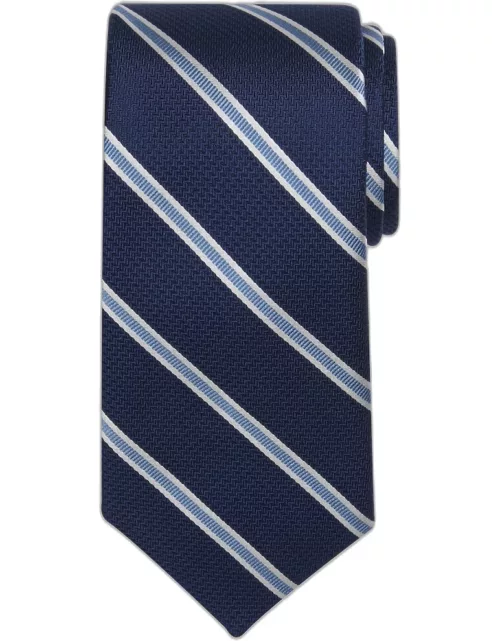 JoS. A. Bank Men's Reserve Collection Chevron Stripe Tie - Long, Navy, LONG