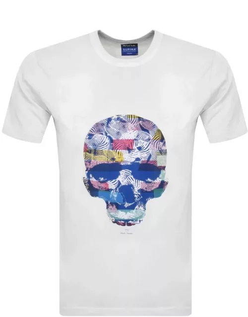 Paul Smith Skull T Shirt White