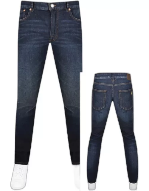 Belstaff Longton Dark Wash Slim Jeans Blue
