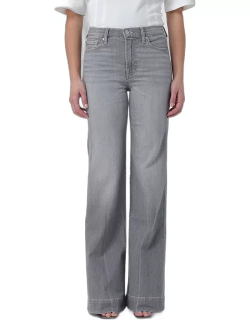 Trousers 7 FOR ALL MANKIND Woman colour Grey