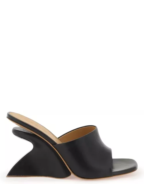 OFF-WHITE Wedge heel mules with jug design
